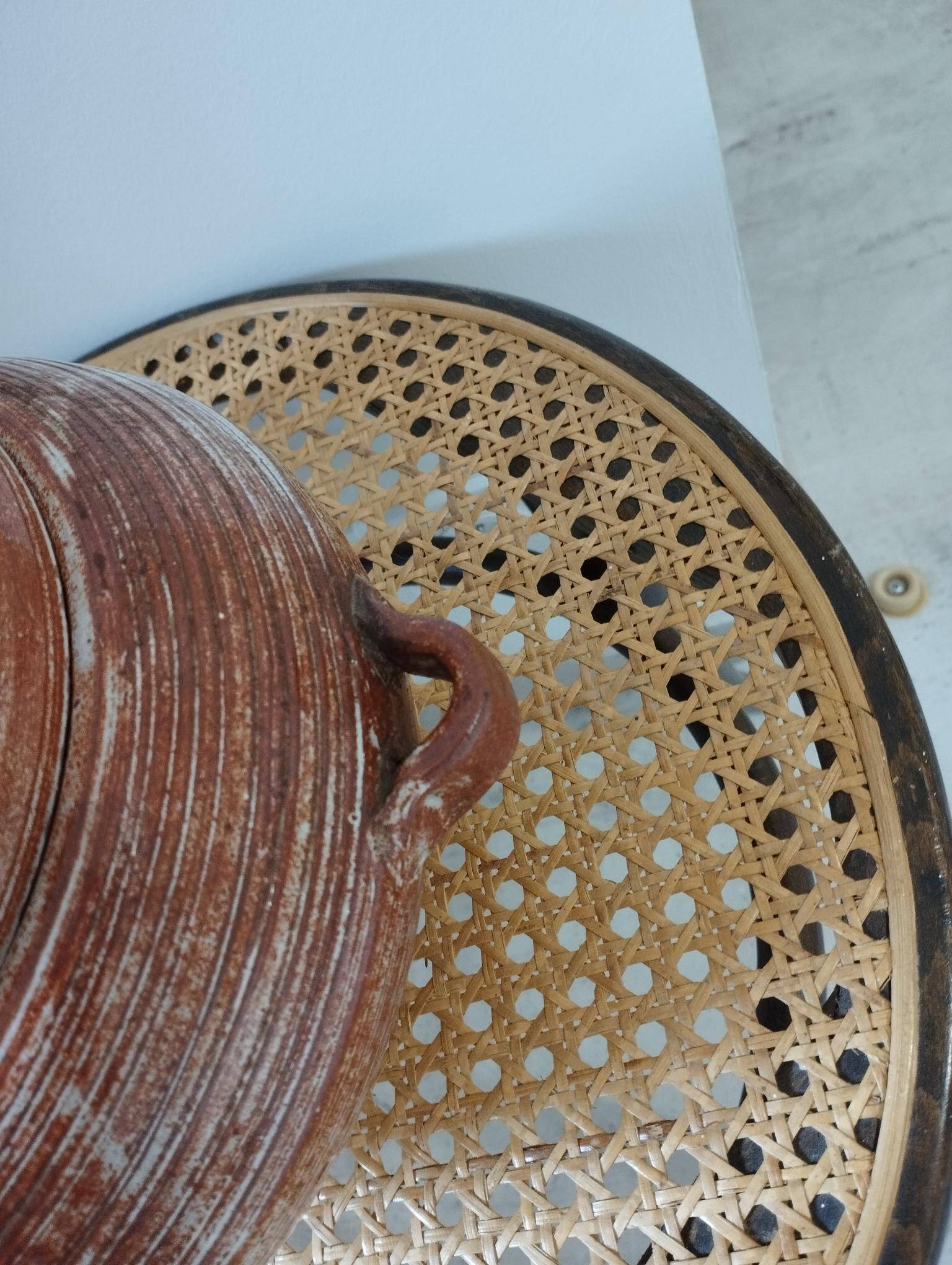 Soupière en grés vernissé en Biot - pièce de forme vintage