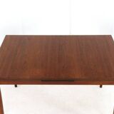 Lübke extendable rectangular dining table mid century modern