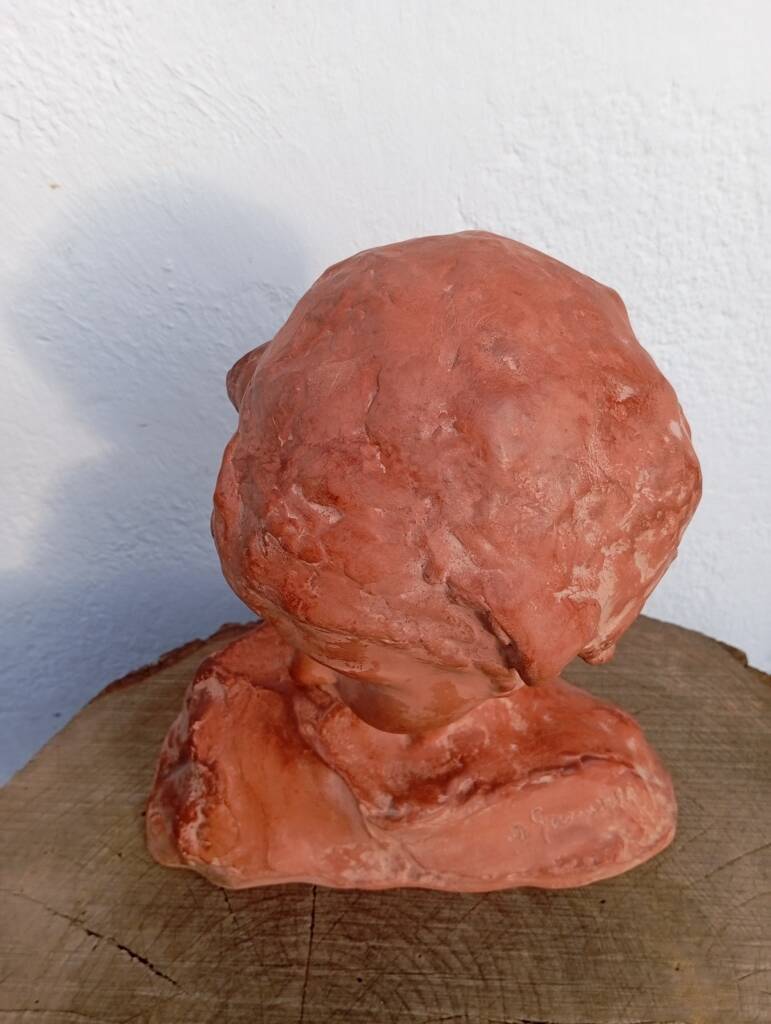 Terracotta bust Amedeo Gennarelli