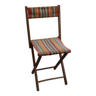 Ancienne chaise pliante en bois