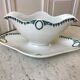 Gravy boat Terre de Fer Saint-Amand XIXth