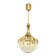 Glass Doria lamp, Germany, 1970s