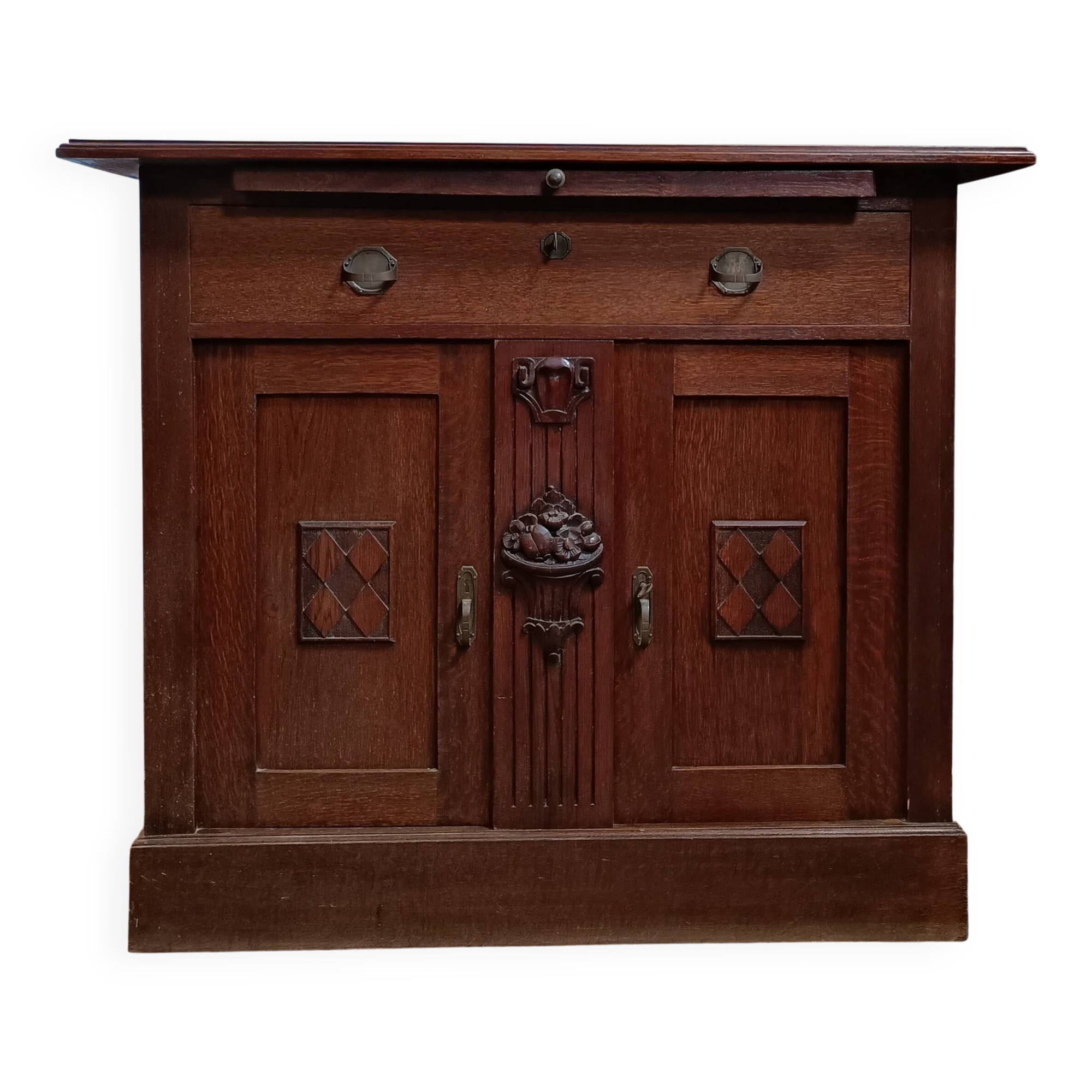 Art Deco oak sideboard