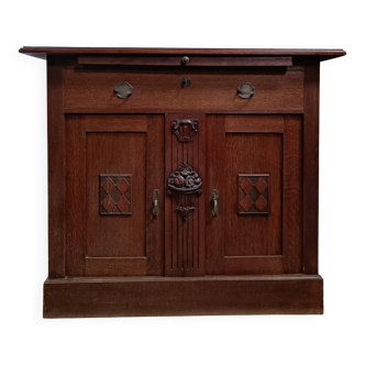 Art Deco oak sideboard