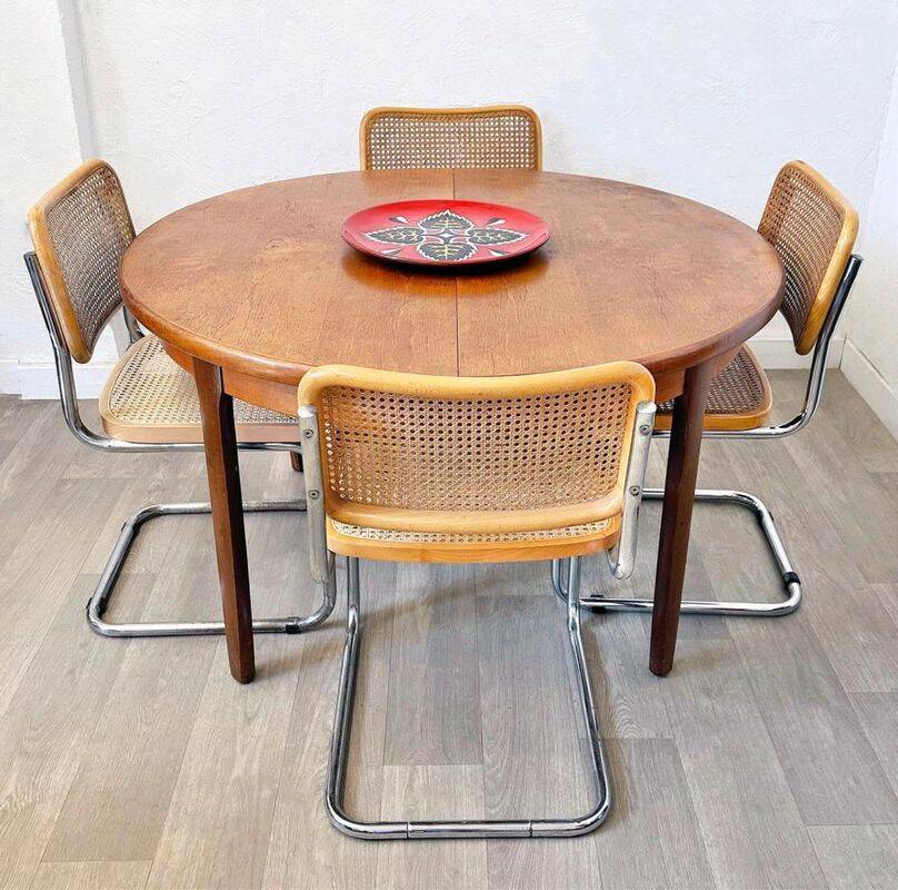 Eon furniture teak dining table. 1970s.