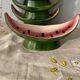6 Vintage ceramic watermelon bowls