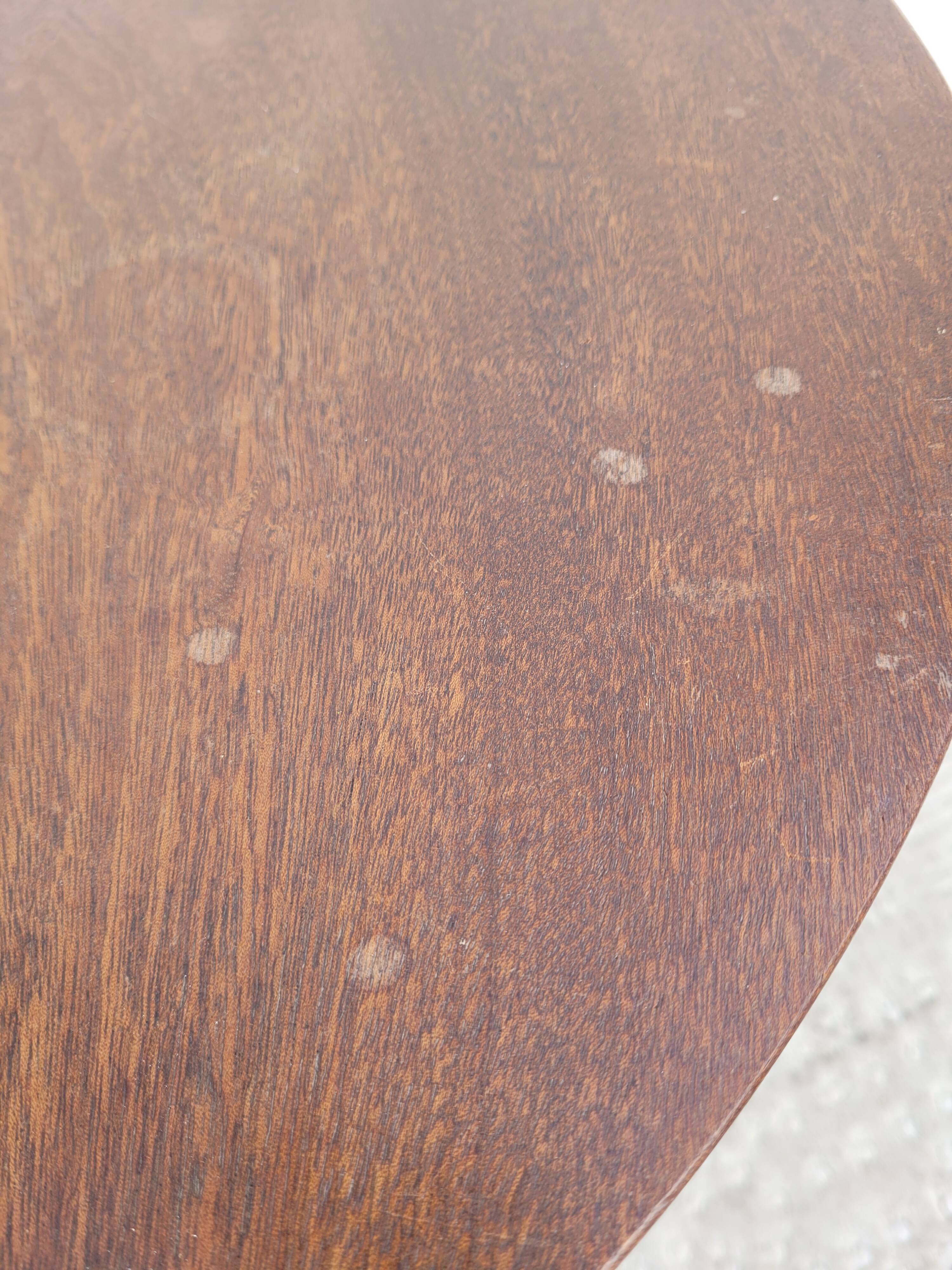 Small round coffee table circa 1960