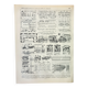 Gravure • Ambulance de l'armée, pompier • Lithographie originale et vintage de 1898