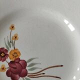 6 dessert plates HBCM Montereau model Huguette