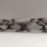 Set de 6 coupes a glace argentées art de la table design drageoir champagne 2