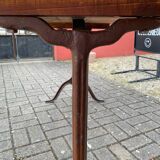 Bistro table with cast iron base