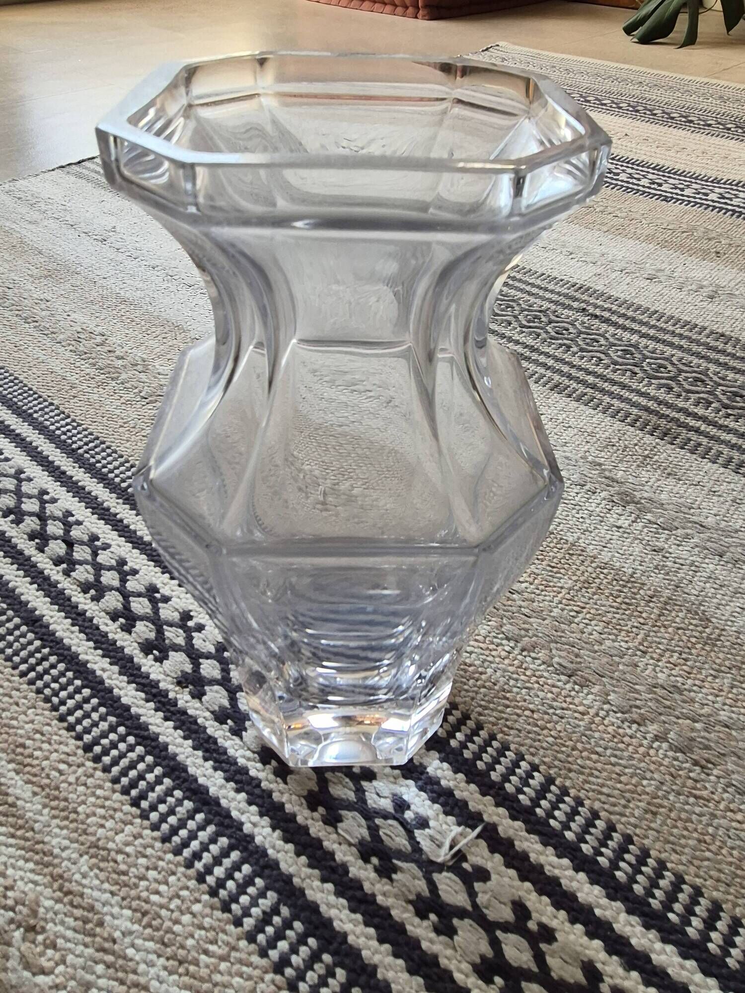 Baccarat crystal vase