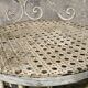 White wrought iron chair - 1940/1950
