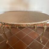 Table marbre ovale