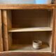 Small vintage wooden storage unit