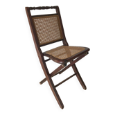 Cane folding chair