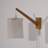 Small wall lamp vintage Scandinavian 1960
