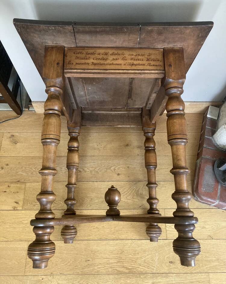 Office table of the neighboring brothers, the first French airplane manufacturers