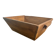Large vintage wooden dough trough – 65 × 50 cm