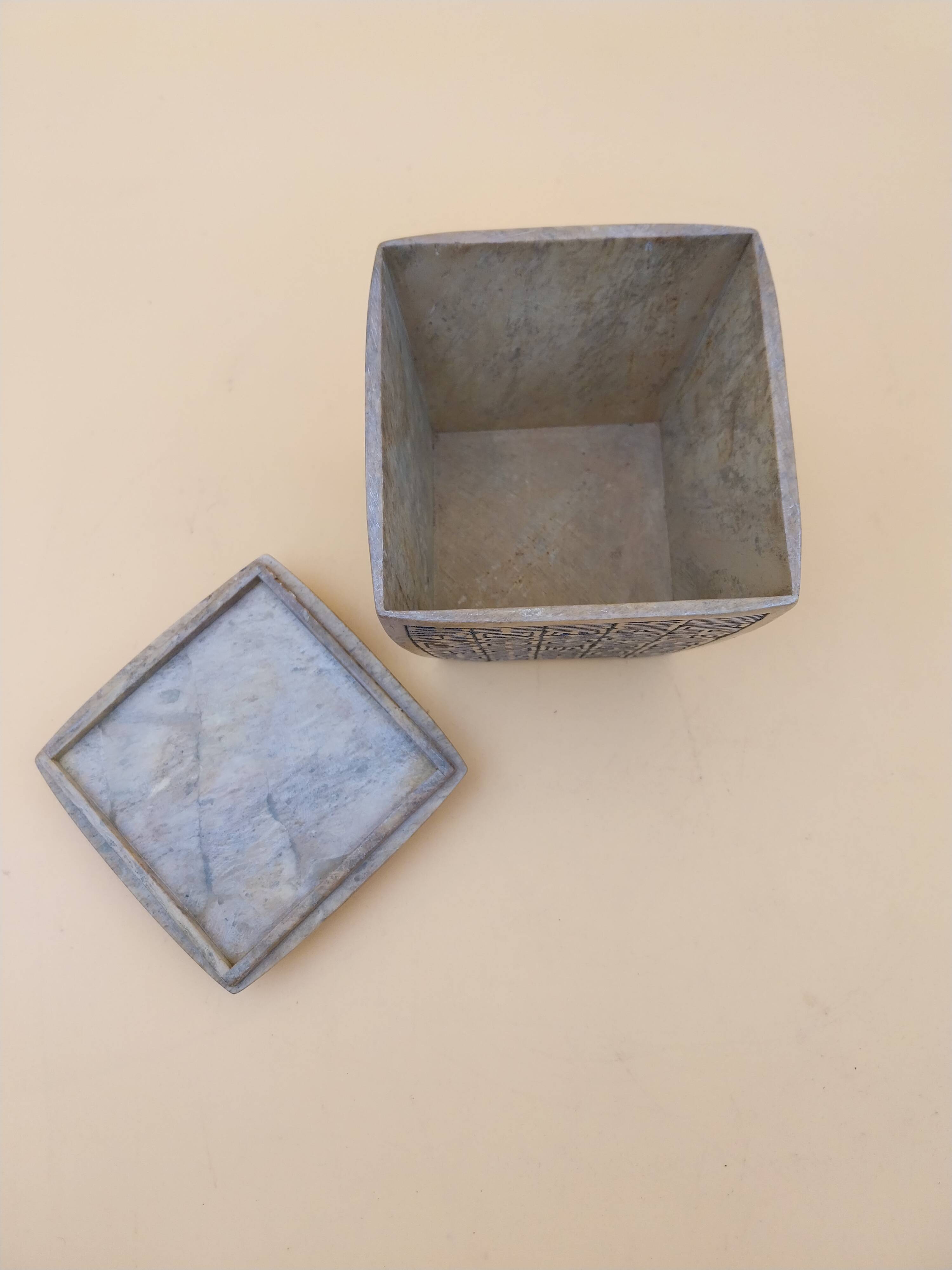 Soapstone box Japan