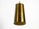Large Mid Century Modern copper pendant lamp with 4 sockets