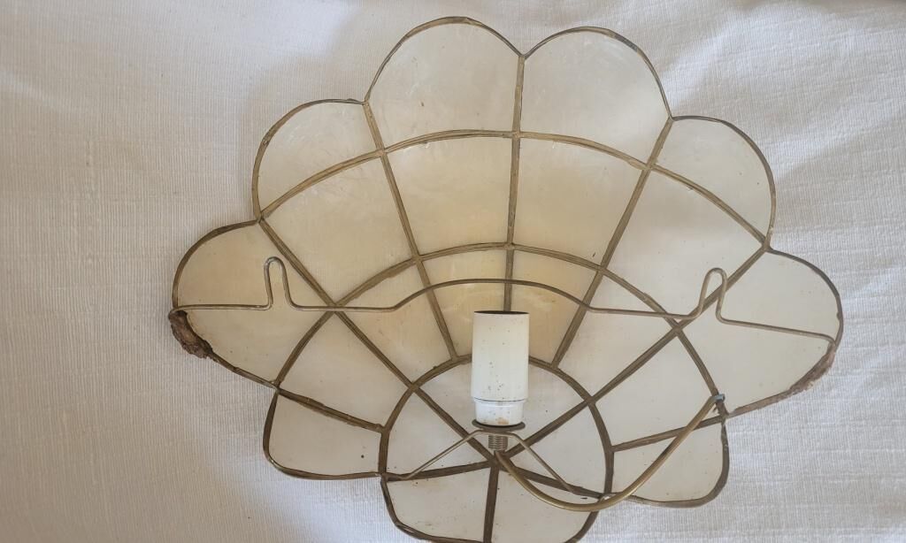 Applique en nacre et laiton