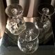 Set of 3 vierzon crystal glasses emma model 1930 1940