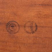 Table Danoise extensible et réversible, jeux/repas palissandre P.Hundevad.