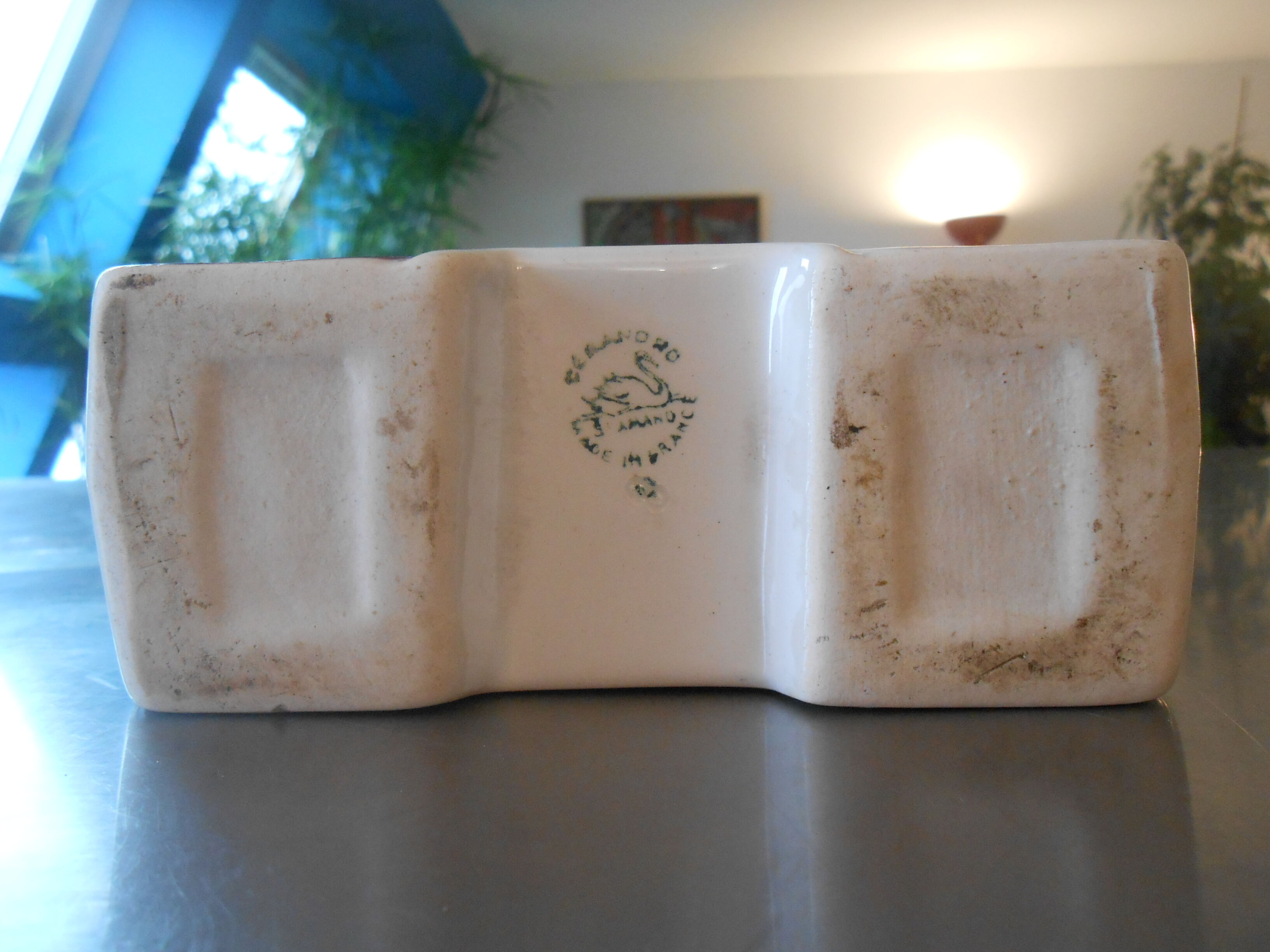 Art deco ceramic vase