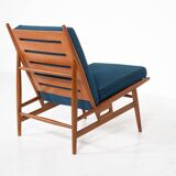 Mid-Century Modern Pair of Armchairs by Isa, Italy, 1960s