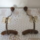 Duo de pateres double bistrot