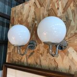 Vintage Delmas wall lights from the 70s