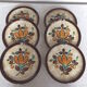6 assiettes à dessert Boch Corfou