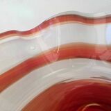Blown glass cup or vase 1980 Jozefina Krosno