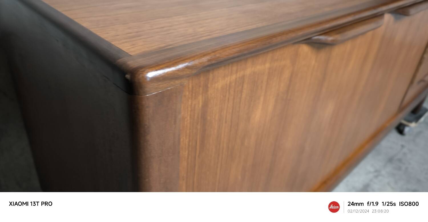 Vintage Scandinavian teak sideboard 1960