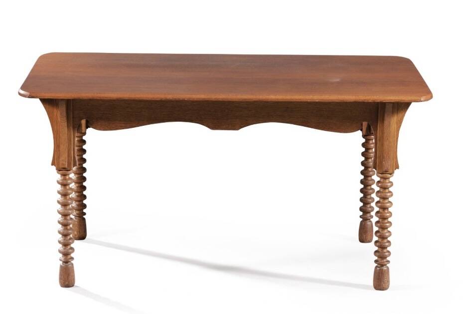 Table à manger chambre d'artisan de gustave serrurier-bovy