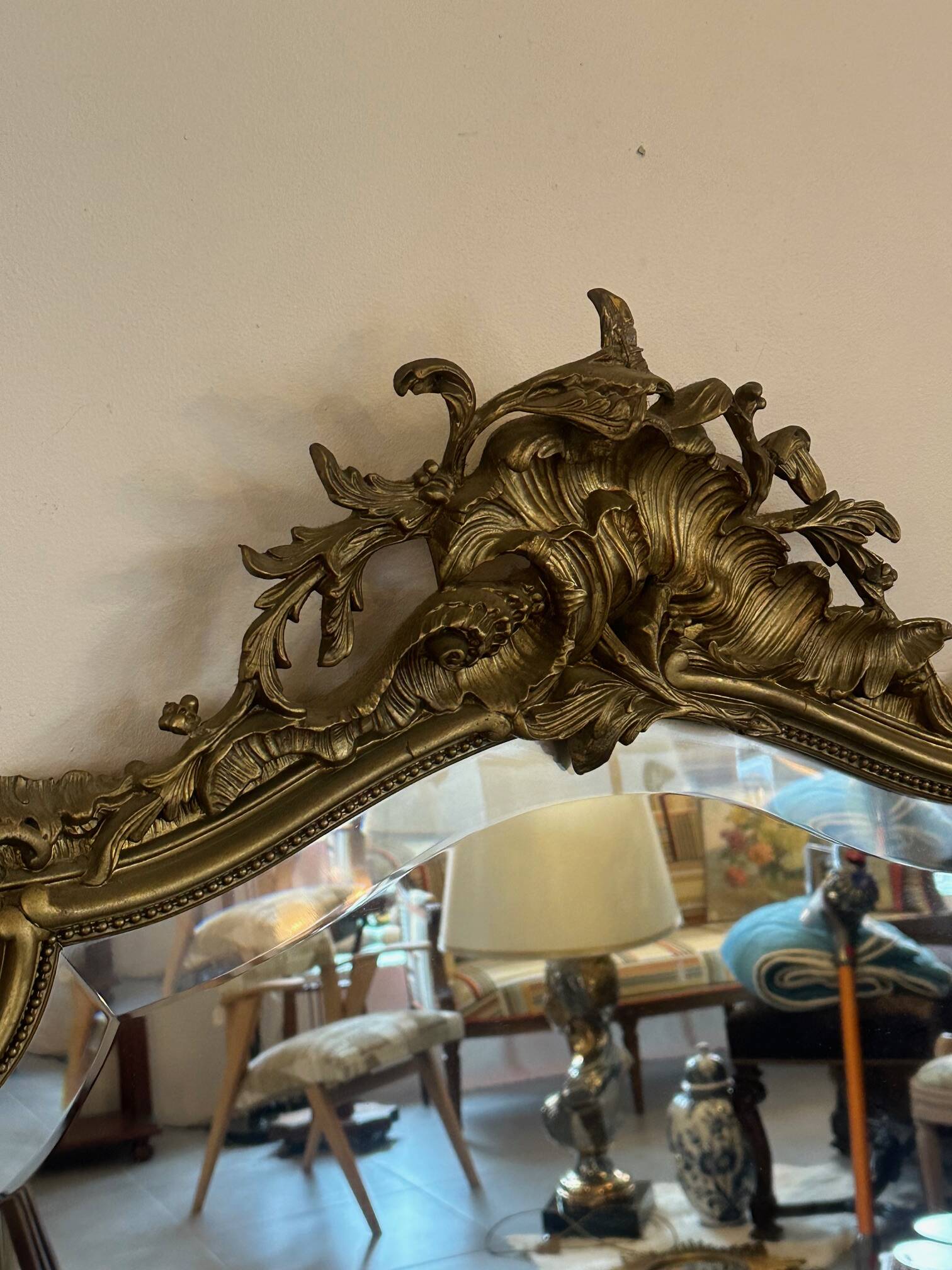 Antique mirror, circa 1900