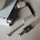 Vintage metal and opaline wall lamp