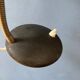 Small black metal desk lamp in Bauhaus style.
