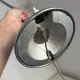 Pair of vintage 1940 Jumo 210 chrome desk lamps - 50 cm