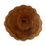 Massive elm log tray Japan 1970