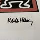 Keith Haring Vintage Screenprint Dancing People 21/150 THE KEITH HARING FOUNDATION INC. year 1990