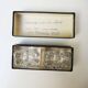 2 Old Crystal Salt Cellars Signed Daum