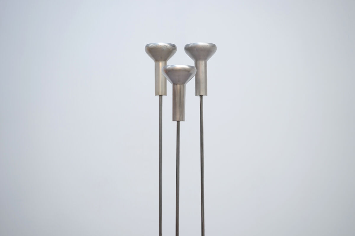 Gino Sarfatti set of three floor lamps mod. 1073 for Arteluce