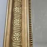 Very large Louis Philippe gilded trumeau mirror