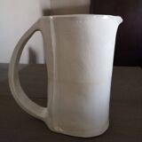 Beige terracotta pitcher - Handcrafted