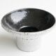 White and Black ceramic pot, years 60