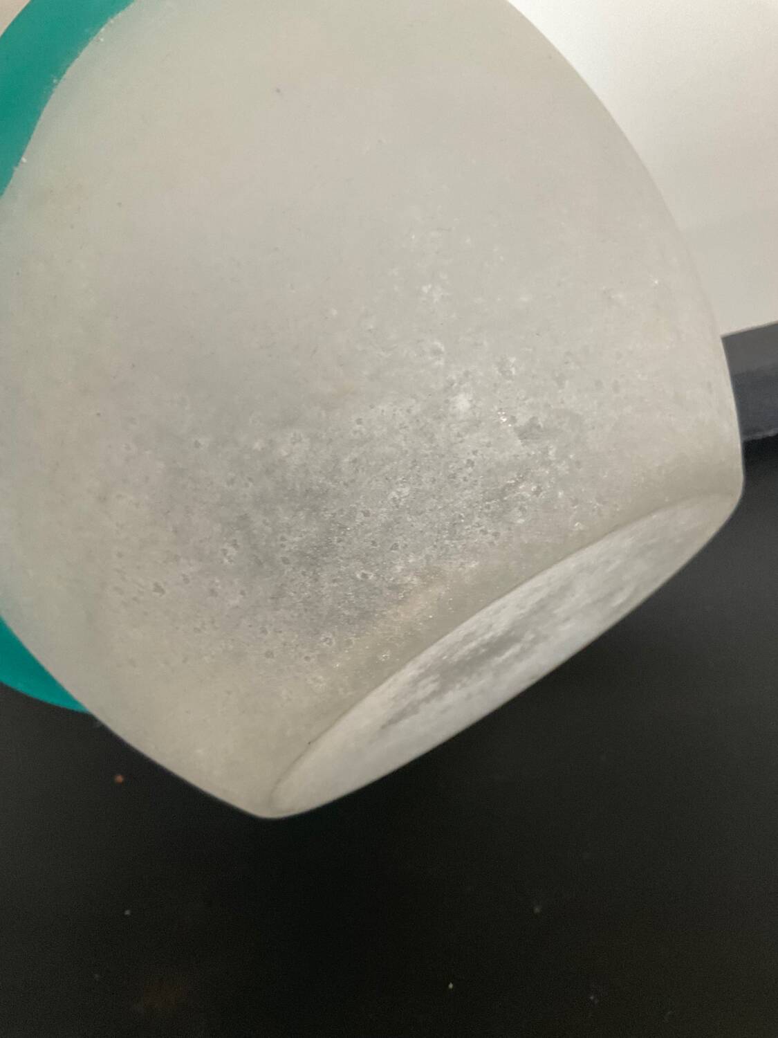 Vase « Scavo » pâte de verre Murano
