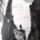 Mont-Blanc Mountain original photograph 1950 Pierre Tairraz