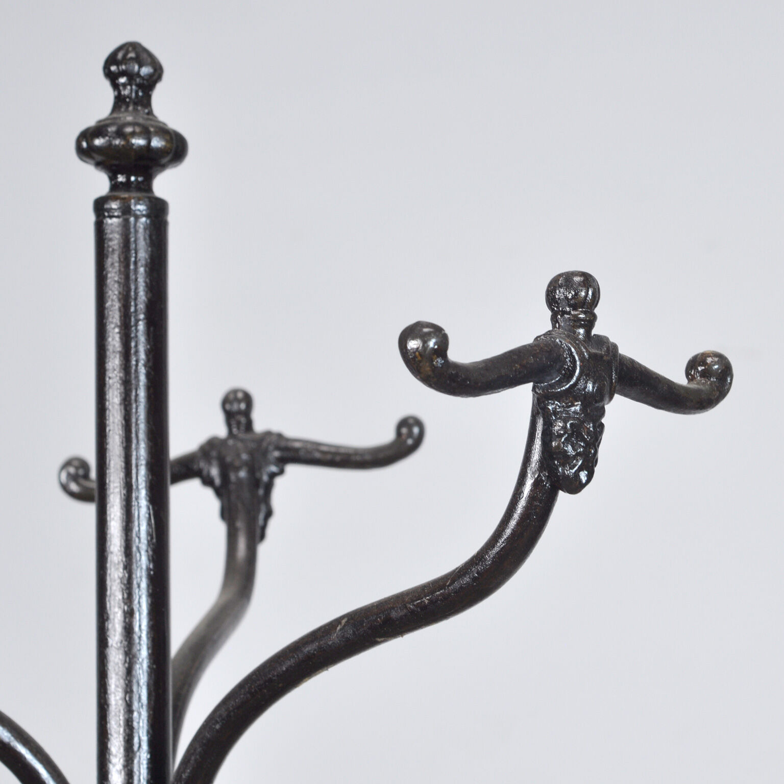 Iron Coatrack With Umbrella Stand, Circa 1920